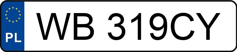 Numer rejestracyjny WB 319CY posiada MERCEDES-BENZ E 220 D 4MATIC - WB319CY