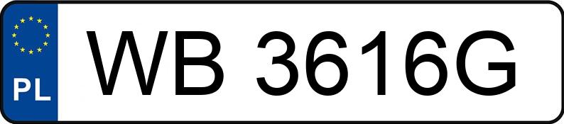 Numer rejestracyjny WB 3616G posiada VOLKSWAGEN PASSAT - WB3616G Numer rejestracyjny WB 3616G posiada VOLKSWAGEN PASSAT - WB3616G