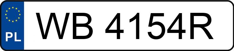 Numer rejestracyjny WB 4154R posiada HONDA CR-V - WB4154R Numer rejestracyjny WB 4154R posiada HONDA CR-V - WB4154R