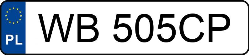 Numer rejestracyjny WB 505CP posiada MERCEDES-BENZ E 220 D 4MATIC R2EW - WB505CP