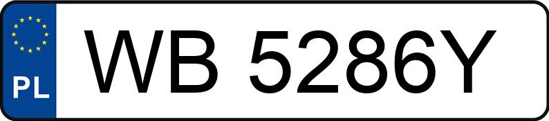 Numer rejestracyjny WB 5286Y posiada MERCEDES-BENZ AMG GT 43 4MATIC+ - WB5286Y