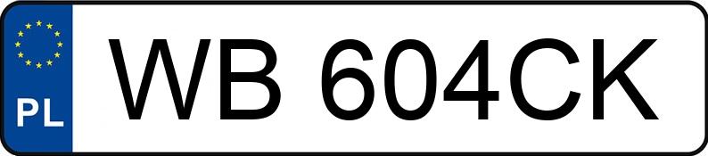 Numer rejestracyjny WB 604CK posiada BMW 318 - WB604CK