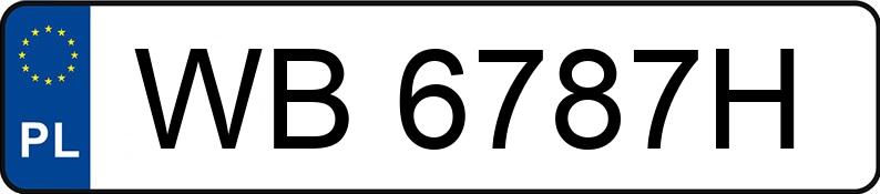 Numer rejestracyjny WB 6787H posiada TOYOTA AURIS - WB6787H Numer rejestracyjny WB 6787H posiada TOYOTA AURIS - WB6787H