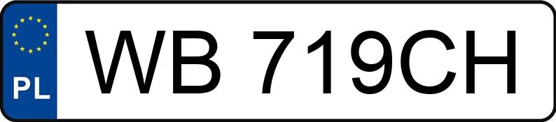 Numer rejestracyjny WB 719CH posiada KIA CEED - WB719CH Numer rejestracyjny WB 719CH posiada KIA CEED - WB719CH