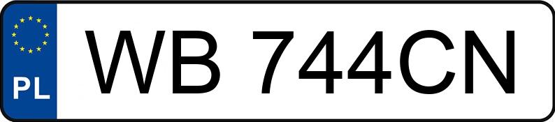 Numer rejestracyjny WB 744CN posiada MERCEDES-BENZ CLE 300 4MATIC - WB744CN