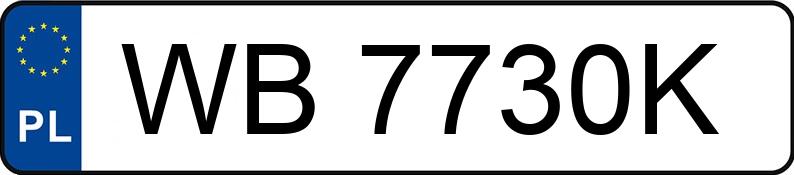 Numer rejestracyjny WB 7730K posiada KIA CARENS - WB7730K