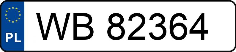 Numer rejestracyjny WB 82364 posiada DODGE CALIBER - WB82364 Numer rejestracyjny WB 82364 posiada DODGE CALIBER - WB82364