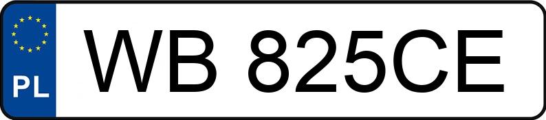 Numer rejestracyjny WB 825CE posiada MERCEDES-BENZ AMG CLA 35 4MATIC - WB825CE