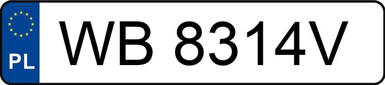 Numer rejestracyjny WB 8314V posiada CITROEN JUMPER - WB8314V