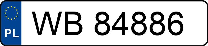 Numer rejestracyjny WB 84886 posiada FS LUBLIN Żuk - WB84886