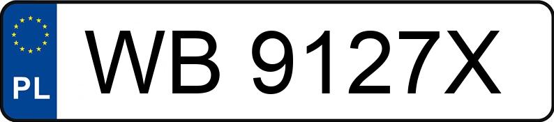 Numer rejestracyjny WB 9127X posiada MITSUBISHI Space Star 1.2 MR`20 E6 Instyle CVT - WB9127X Numer rejestracyjny WB 9127X posiada MITSUBISHI Space Star 1.2 MR`20 E6 Instyle CVT - WB9127X