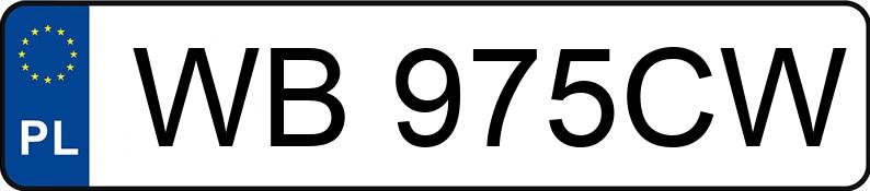 Numer rejestracyjny WB 975CW posiada VOLKSWAGEN Polo IV 1.4 MR`05 E4 Sportline - WB975CW Numer rejestracyjny WB 975CW posiada VOLKSWAGEN Polo IV 1.4 MR`05 E4 Sportline - WB975CW