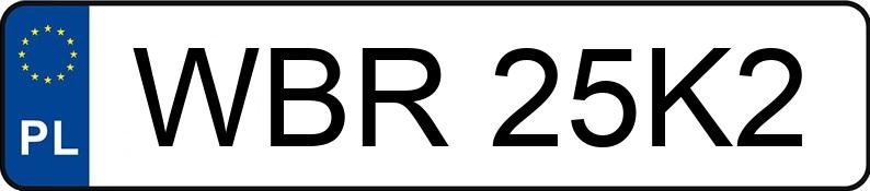 Numer rejestracyjny WBR 25K2 posiada MASSEY FERGUSON MF 135 - WBR25K2 Numer rejestracyjny WBR 25K2 posiada MASSEY FERGUSON MF 135 - WBR25K2