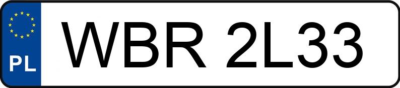 Numer rejestracyjny WBR 2L33 posiada MAZDA 3 - 1.6 CD MR`12 E5 Exclusive - WBR2L33 Numer rejestracyjny WBR 2L33 posiada MAZDA 3 - 1.6 CD MR`12 E5 Exclusive - WBR2L33