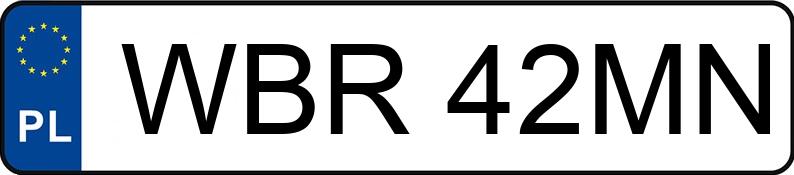 Numer rejestracyjny WBR 42MN posiada BMW 328i Touring Kat. MR`98 E46 328i Touring Kat. MR`98 E46 - WBR42MN