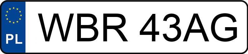 Numer rejestracyjny WBR 43AG posiada SKODA Fabia 1.9 SDI MR`99 Comfort - WBR43AG Numer rejestracyjny WBR 43AG posiada SKODA Fabia 1.9 SDI MR`99 Comfort - WBR43AG