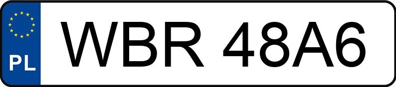 Numer rejestracyjny WBR 48A6 posiada KIA OPTIMA - WBR48A6 Numer rejestracyjny WBR 48A6 posiada KIA OPTIMA - WBR48A6