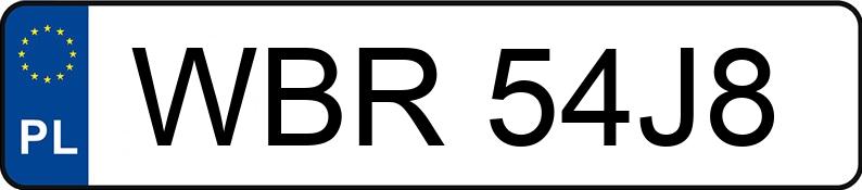Numer rejestracyjny WBR 54J8 posiada MERCEDES-BENZ E 220 CDI - WBR54J8 Numer rejestracyjny WBR 54J8 posiada MERCEDES-BENZ E 220 CDI - WBR54J8