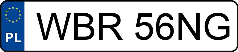 Numer rejestracyjny WBR 56NG posiada VOLKSWAGEN Passat B5 1.8 MR`96 E2 Highline - WBR56NG