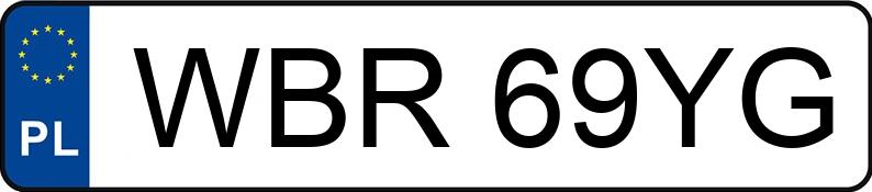 Numer rejestracyjny WBR 69YG posiada AUDI A4 - WBR69YG Numer rejestracyjny WBR 69YG posiada AUDI A4 - WBR69YG