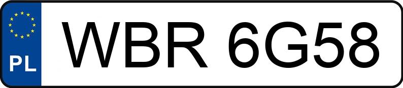 Numer rejestracyjny WBR 6G58 posiada OPEL VECTRA 2.2 DTI - WBR6G58 Numer rejestracyjny WBR 6G58 posiada OPEL VECTRA 2.2 DTI - WBR6G58