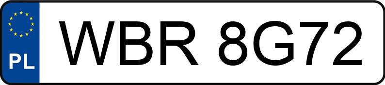 Numer rejestracyjny WBR 8G72 posiada FORD FOCUS 2.0 TDCI - WBR8G72 Numer rejestracyjny WBR 8G72 posiada FORD FOCUS 2.0 TDCI - WBR8G72
