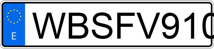 Numer rejestracyjny WBSFV91040D095338 posiada BMW SERIE 5 Numer rejestracyjny WBSFV91040D095338 posiada BMW SERIE 5