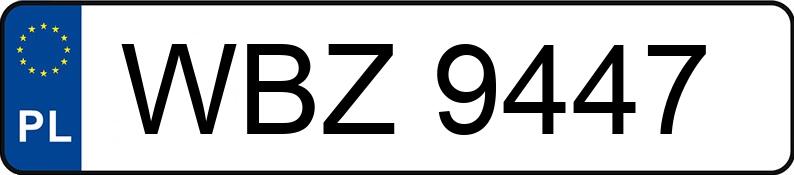 Numer rejestracyjny WBZ 9447 posiada POLSKI FIAT 126 P 650 - WBZ9447 Numer rejestracyjny WBZ 9447 posiada POLSKI FIAT 126 P 650 - WBZ9447