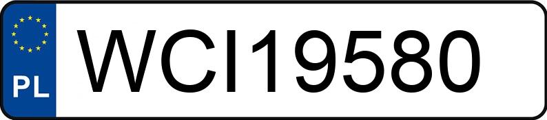 Numer rejestracyjny WCI 19580 posiada SKODA CITIGO - WCI19580 Numer rejestracyjny WCI 19580 posiada SKODA CITIGO - WCI19580