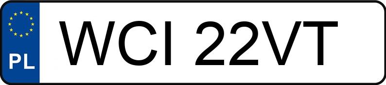 Numer rejestracyjny WCI 22VT posiada DAIMLERCHRYSLER GRAND CHEROKEE - WCI22VT