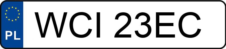 Numer rejestracyjny WCI 23EC posiada MERCEDES-BENZ E 270 CDI MR`00 210 Classic - WCI23EC