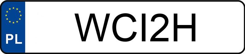 Numer rejestracyjny WCI 2H posiada FIAT 126 A - WCI2H