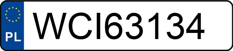 Numer rejestracyjny WCI 63134 posiada RENAULT MEGANE - WCI63134