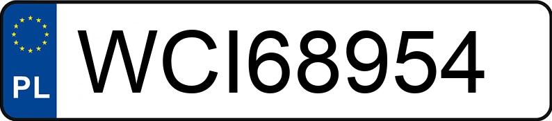 Numer rejestracyjny WCI 68954 posiada BMW 530 - WCI68954