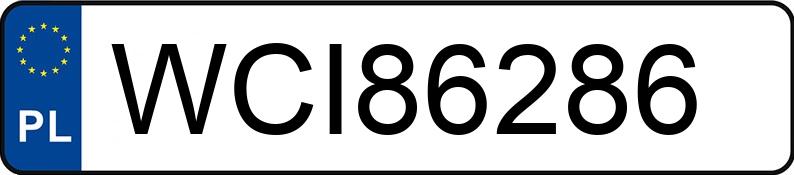 Numer rejestracyjny WCI 86286 posiada AUDI A4 - WCI86286