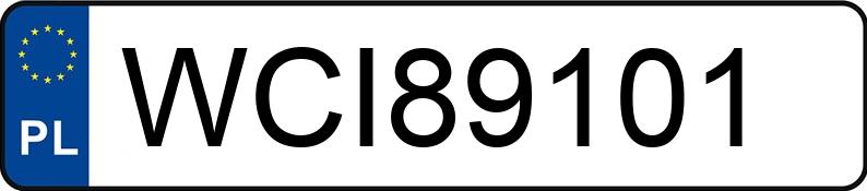 Numer rejestracyjny WCI 89101 posiada VOLKSWAGEN EOS - WCI89101