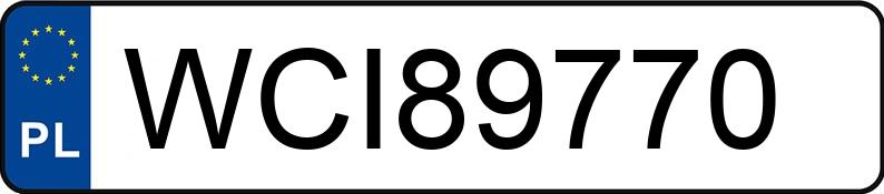 Numer rejestracyjny WCI 89770 posiada OPEL ASTRA - WCI89770 Numer rejestracyjny WCI 89770 posiada OPEL ASTRA - WCI89770