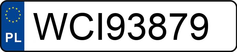Numer rejestracyjny WCI 93879 posiada FORD FOCUS - WCI93879