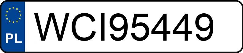 Numer rejestracyjny WCI 95449 posiada KIA SPORTAGE - WCI95449 Numer rejestracyjny WCI 95449 posiada KIA SPORTAGE - WCI95449