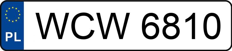 Numer rejestracyjny WCW 6810 posiada DAEWOO / FSO Polonez Plus Truck 1.6 Kat. 2.4t LB izoterm - WCW6810