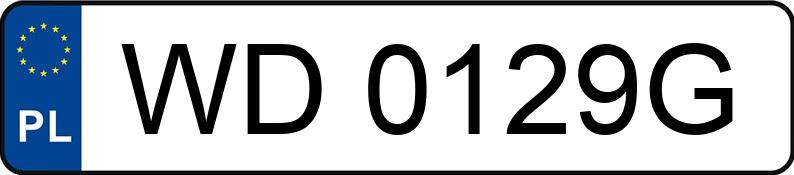 Numer rejestracyjny WD 0129G posiada SKODA Superb II 1.6 TDI-CR MR`08 E5 - WD0129G