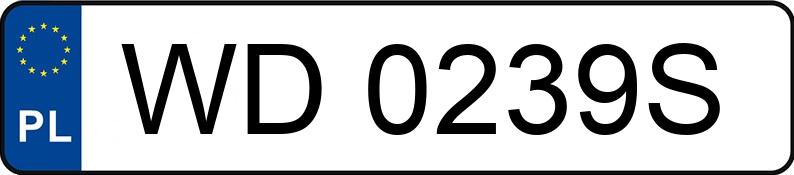 Numer rejestracyjny WD 0239S posiada HYUNDAI SANTA FE - WD0239S