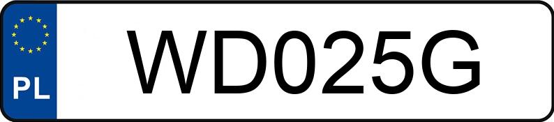Numer rejestracyjny WD 025G posiada BMW Enduro F 650 GS - WD025G