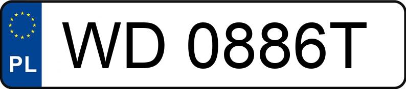 Numer rejestracyjny WD 0886T posiada VOLVO XC 40 2.0 B3 MILD HYBRID MR`22 E6d Plus Bright Getr - WD0886T