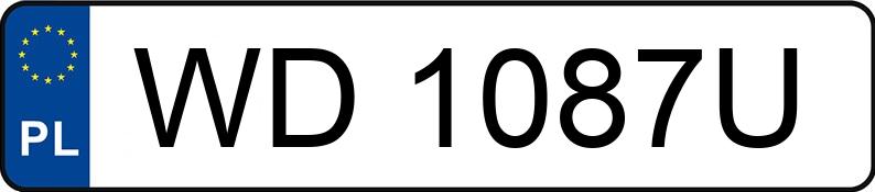 Numer rejestracyjny WD 1087U posiada SKODA Scala 1.0 TSI MR`19 E6d Style - WD1087U