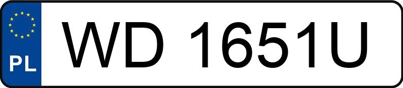 Numer rejestracyjny WD 1651U posiada BMW 520 Diesel MR`23 E6d/e G60 - WD1651U Numer rejestracyjny WD 1651U posiada BMW 520 Diesel MR`23 E6d/e G60 - WD1651U