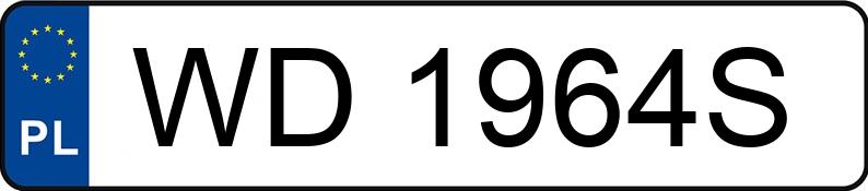 Numer rejestracyjny WD 1964S posiada MAZDA CX-3 - WD1964S Numer rejestracyjny WD 1964S posiada MAZDA CX-3 - WD1964S