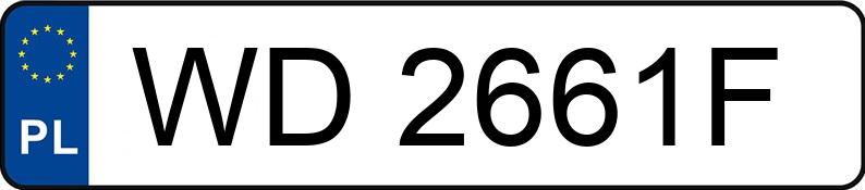 Numer rejestracyjny WD 2661F posiada CITROEN C5 - WD2661F