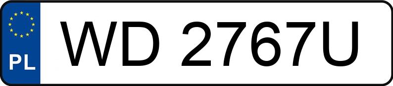 Numer rejestracyjny WD 2767U posiada LANCIA THEMA - WD2767U
