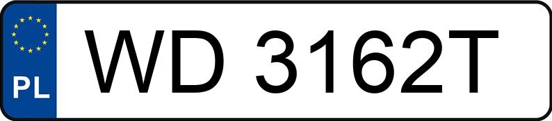 Numer rejestracyjny WD 3162T posiada SKODA SUPERB - WD3162T